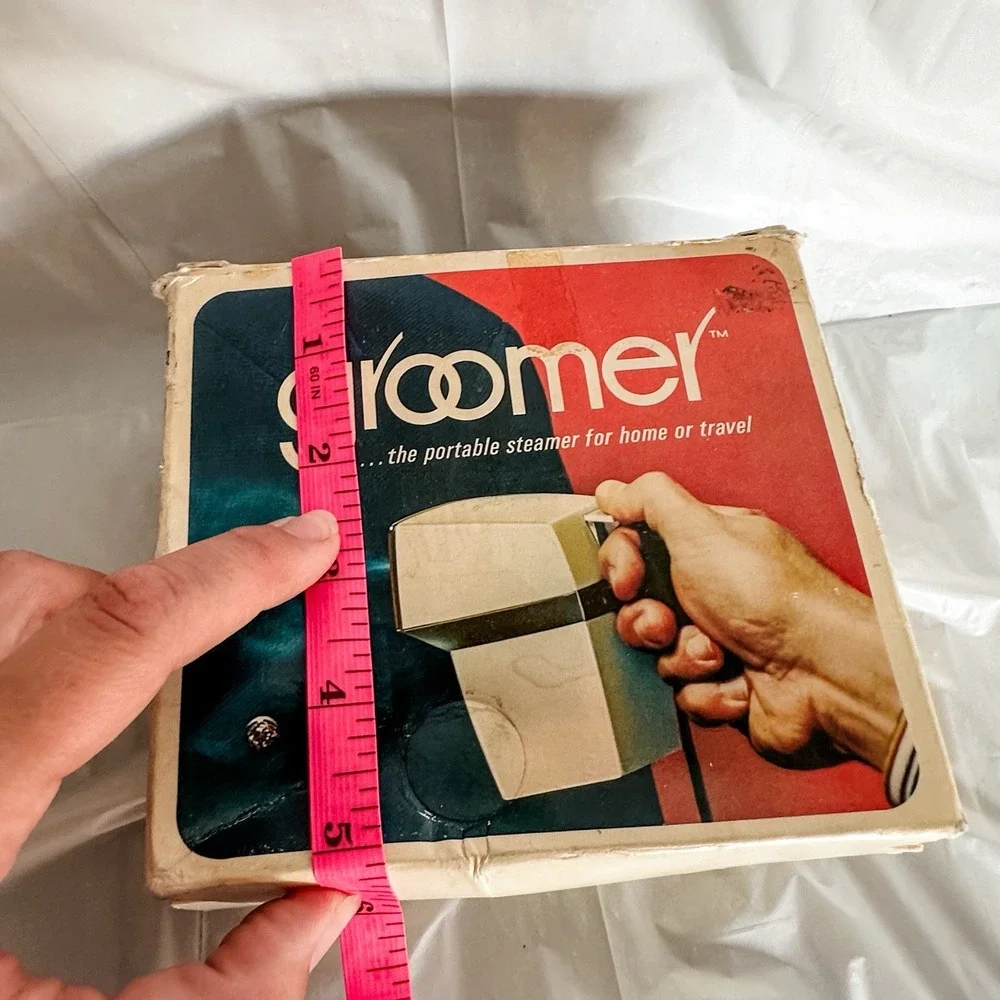 Vtg The Groomer Steamer Rare‎ 70's Electric Portable [Y33]